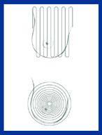 breast self-exam, vertical and circular