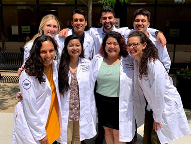 group photo of pgy 3 residents