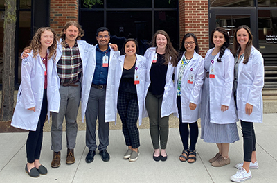 group photo of pgy 2 residents