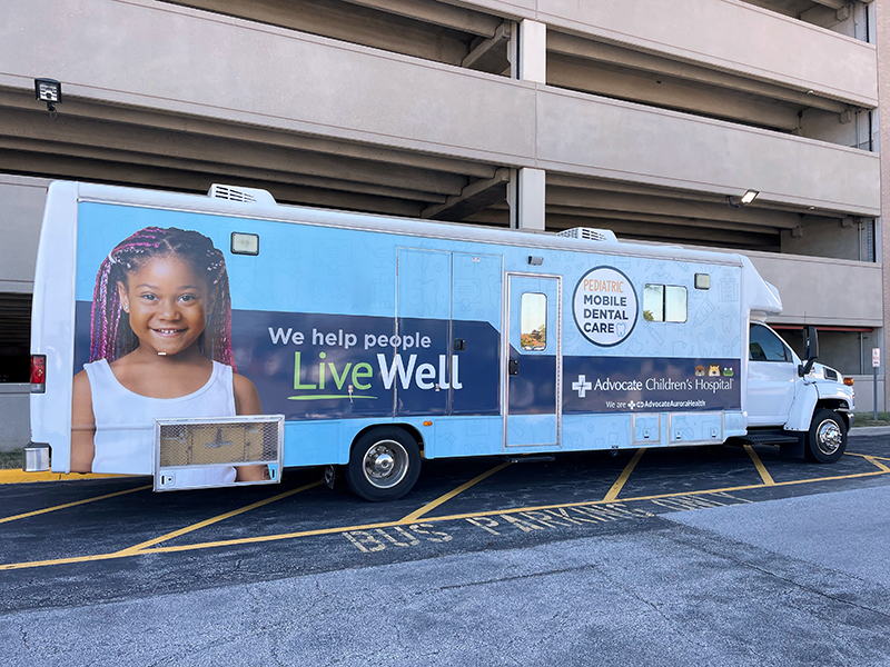 pediatrics dental van